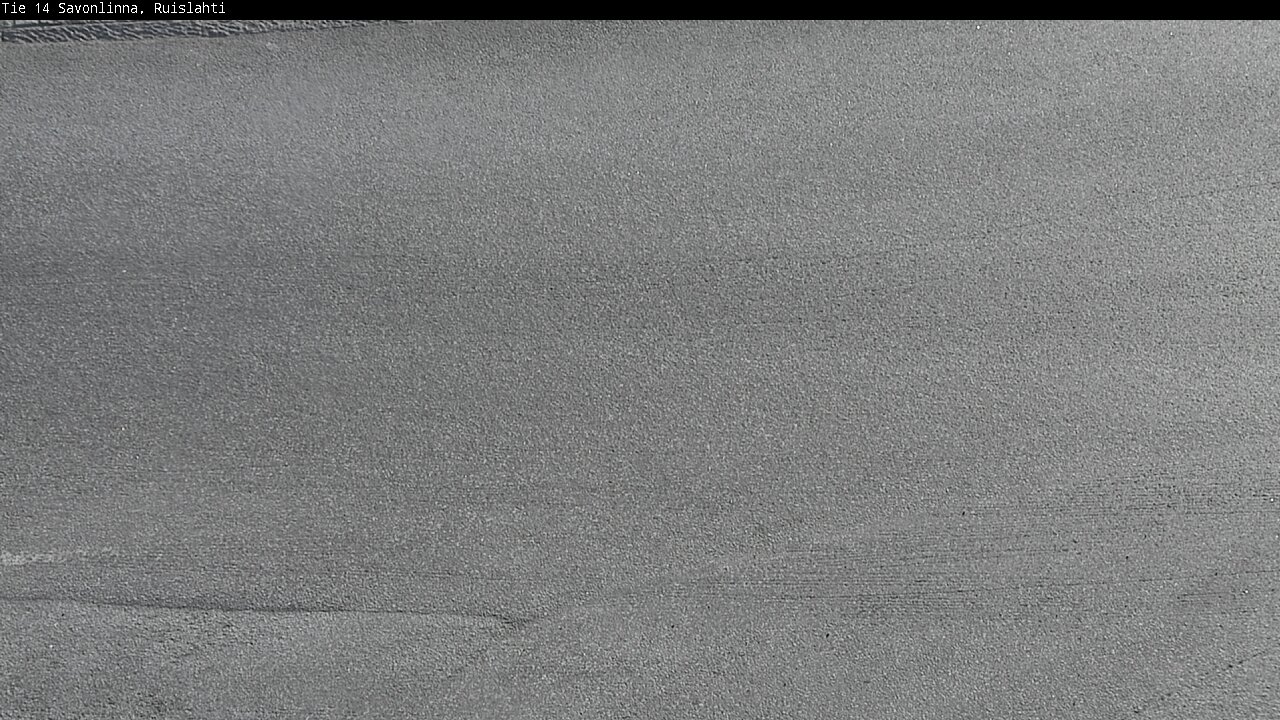 Weather Camera Image Road 14 Savonlinna, Ruislahti, Savonlinna, Etelä-Savo