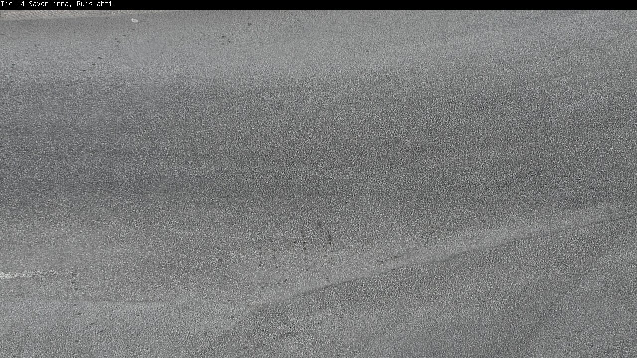 Weather Camera Image Väg 14 Nyslott, Ruislahti, Savonlinna, Etelä-Savo