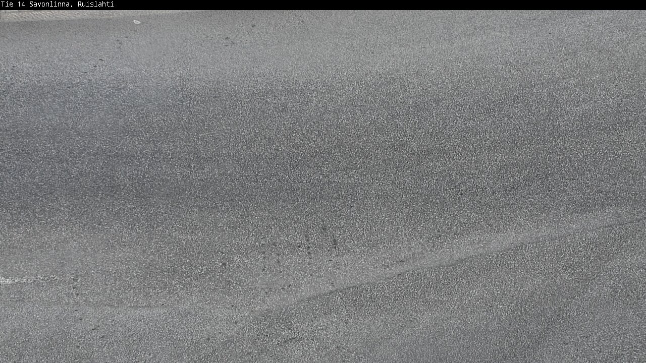 Weather Camera Image Väg 14 Nyslott, Ruislahti, Savonlinna, Etelä-Savo