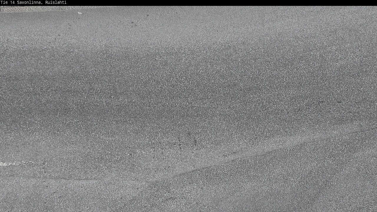 Weather Camera Image Väg 14 Nyslott, Ruislahti, Savonlinna, Etelä-Savo