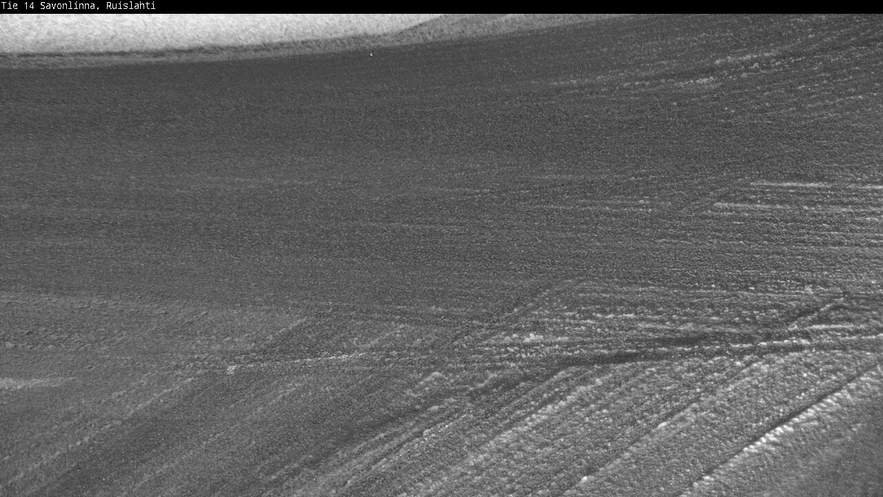 Weather Camera Image Väg 14 Nyslott, Ruislahti, Savonlinna, Etelä-Savo