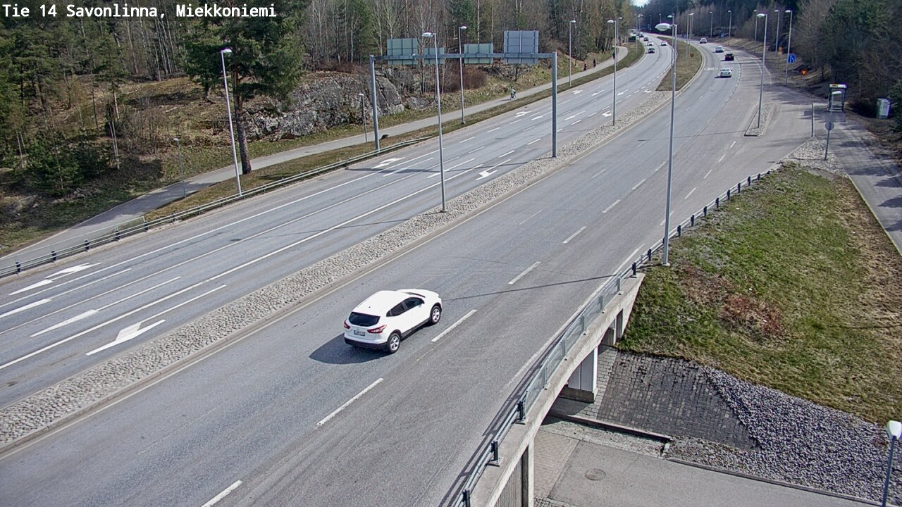 Kelikamerat Kuva Tie 14 Savonlinna, Miekkoniemi, Savonlinna, Etelä-Savo