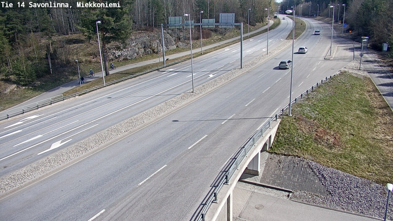 Kelikamerat Kuva Tie 14 Savonlinna, Miekkoniemi, Savonlinna, Etelä-Savo
