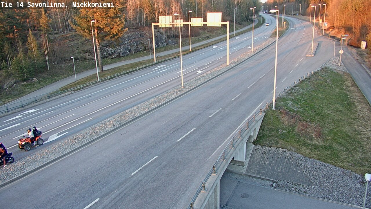 Kelikamerat Kuva Tie 14 Savonlinna, Miekkoniemi, Savonlinna, Etelä-Savo