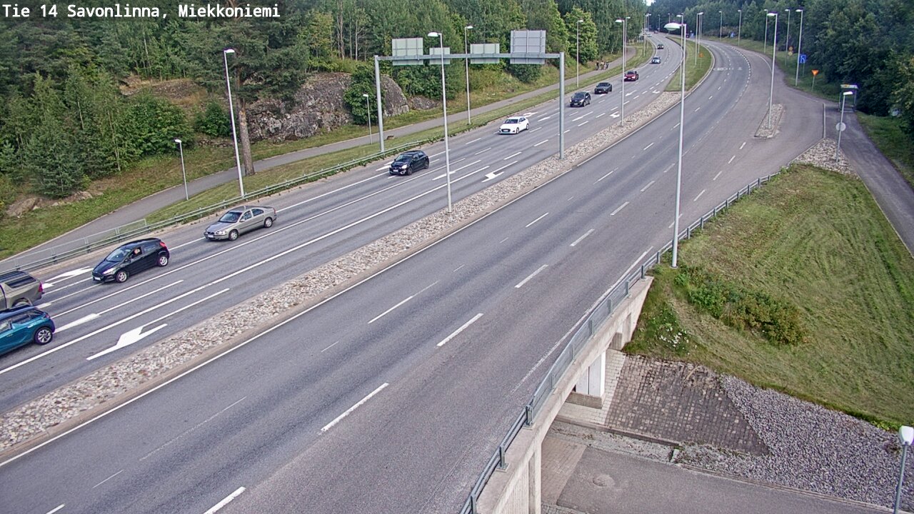 Kelikamerat Kuva Tie 14 Savonlinna, Miekkoniemi, Savonlinna, Etelä-Savo
