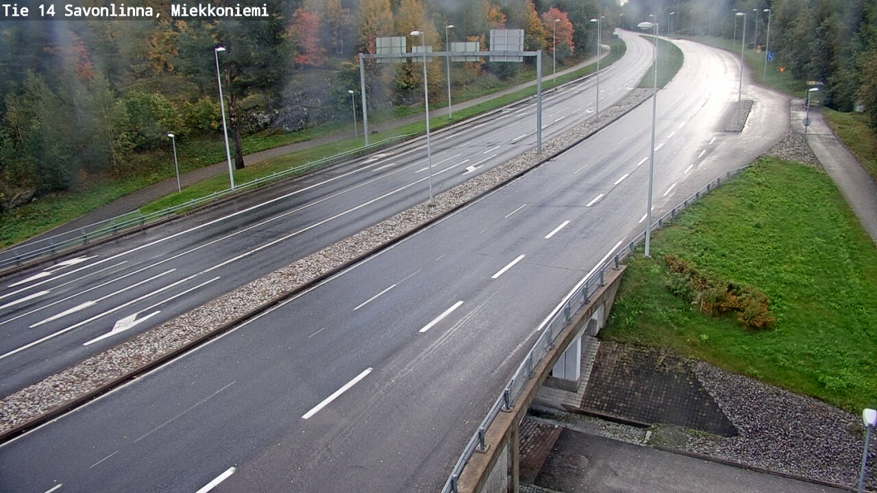 Weather Camera Image Road 14 Savonlinna, Miekkoniemi, Savonlinna, Etelä-Savo