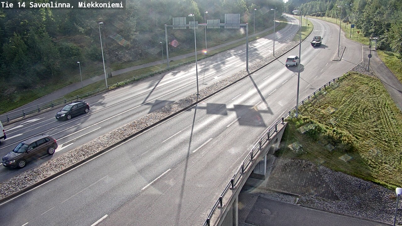 Kelikamerat Kuva Tie 14 Savonlinna, Miekkoniemi, Savonlinna, Etelä-Savo