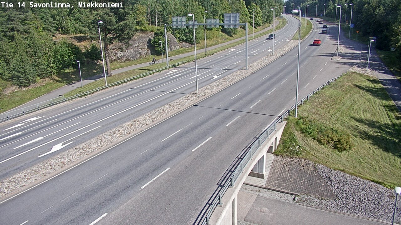 Kelikamerat Kuva Tie 14 Savonlinna, Miekkoniemi, Savonlinna, Etelä-Savo