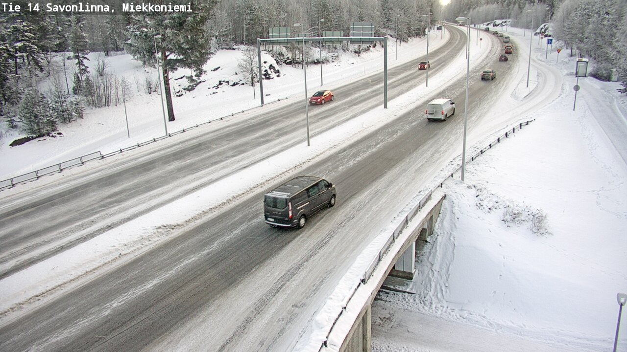 Kelikamerat Kuva Tie 14 Savonlinna, Miekkoniemi, Savonlinna, Etelä-Savo