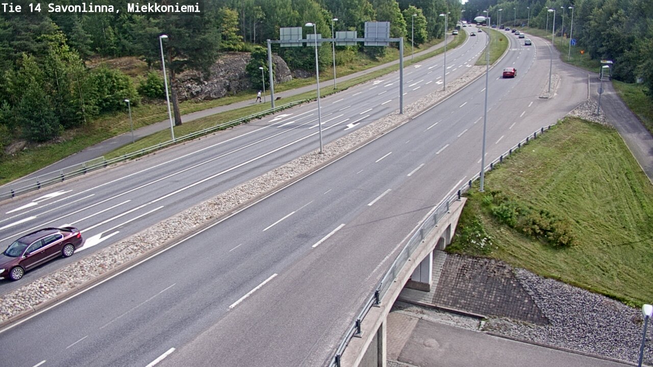 Kelikamerat Kuva Tie 14 Savonlinna, Miekkoniemi, Savonlinna, Etelä-Savo
