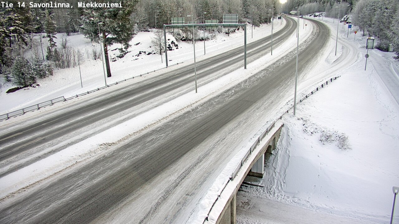 Kelikamerat Kuva Tie 14 Savonlinna, Miekkoniemi, Savonlinna, Etelä-Savo