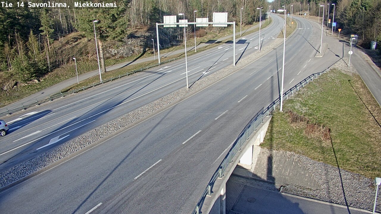 Kelikamerat Kuva Tie 14 Savonlinna, Miekkoniemi, Savonlinna, Etelä-Savo