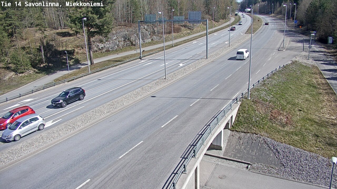 Kelikamerat Kuva Tie 14 Savonlinna, Miekkoniemi, Savonlinna, Etelä-Savo