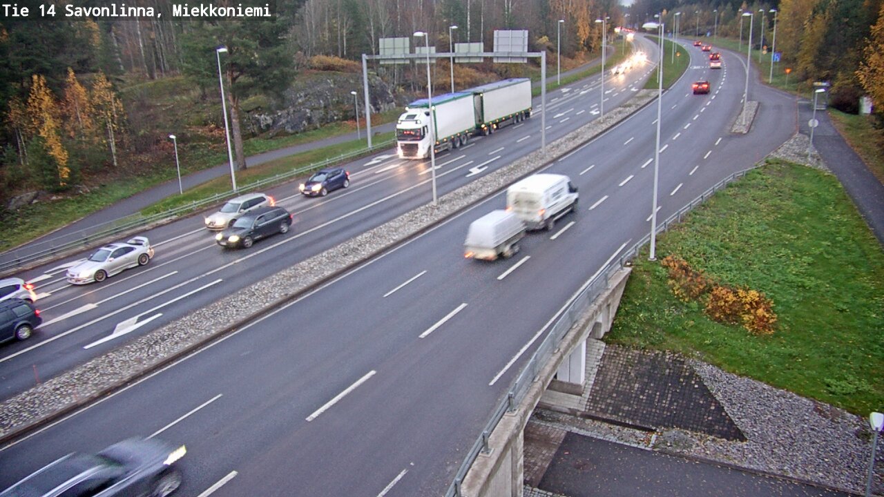 Kelikamerat Kuva Tie 14 Savonlinna, Miekkoniemi, Savonlinna, Etelä-Savo