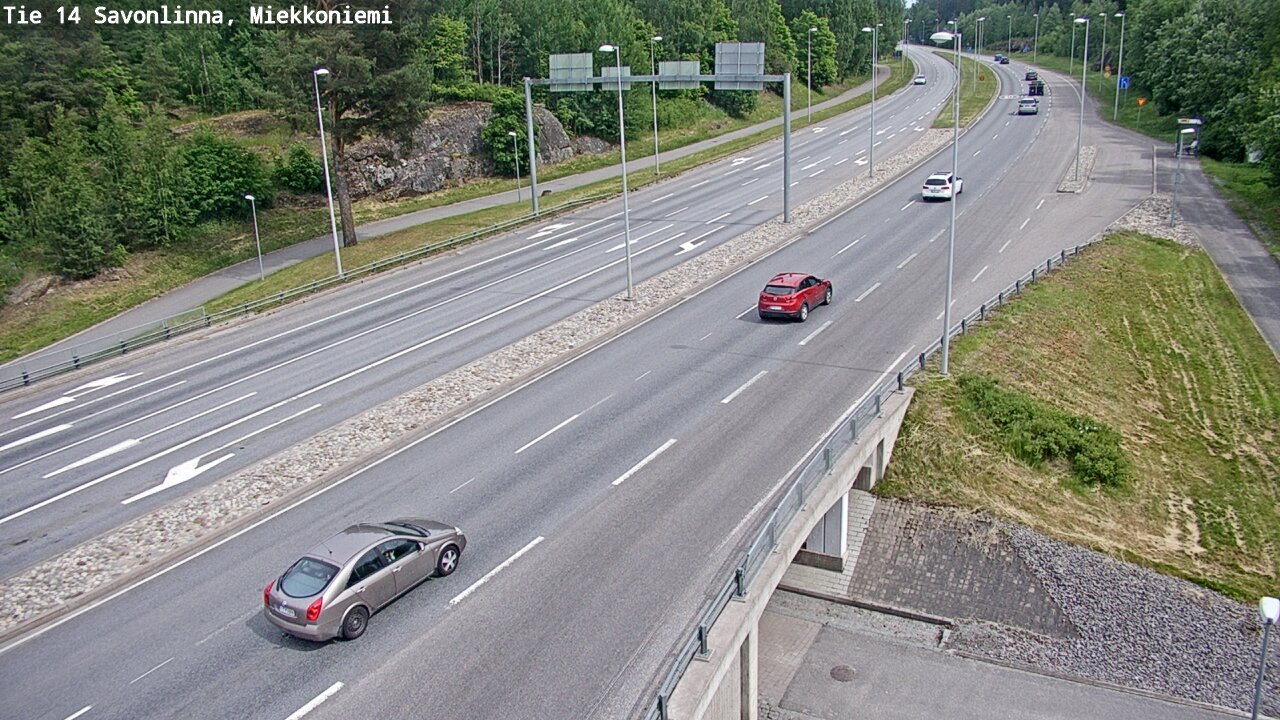 Kelikamerat Kuva Tie 14 Savonlinna, Miekkoniemi, Savonlinna, Etelä-Savo