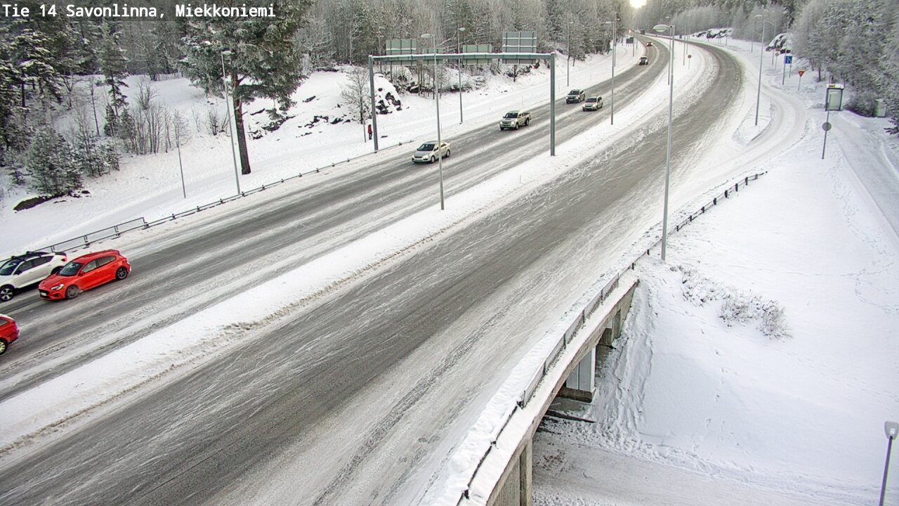 Kelikamerat Kuva Tie 14 Savonlinna, Miekkoniemi, Savonlinna, Etelä-Savo