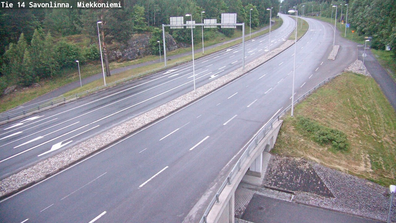 Kelikamerat Kuva Tie 14 Savonlinna, Miekkoniemi, Savonlinna, Etelä-Savo