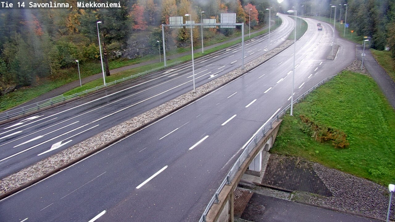 Weather Camera Image Road 14 Savonlinna, Miekkoniemi, Savonlinna, Etelä-Savo