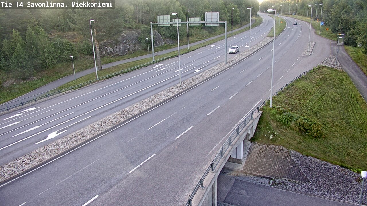 Kelikamerat Kuva Tie 14 Savonlinna, Miekkoniemi, Savonlinna, Etelä-Savo