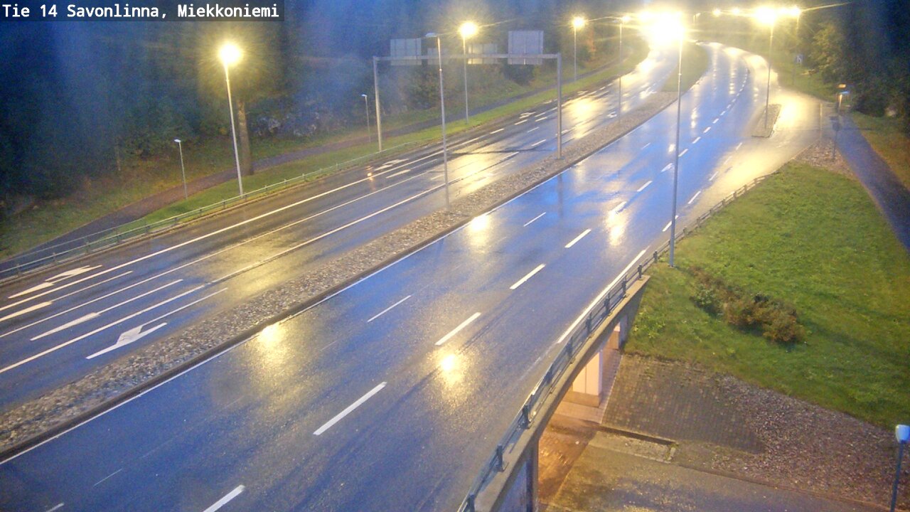 Weather Camera Image Road 14 Savonlinna, Miekkoniemi, Savonlinna, Etelä-Savo