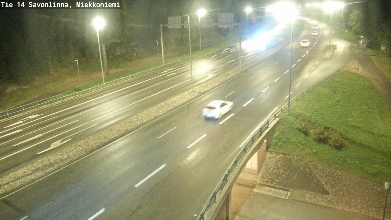 Weather Camera Image Road 14 Savonlinna, Miekkoniemi, Savonlinna, Etelä-Savo