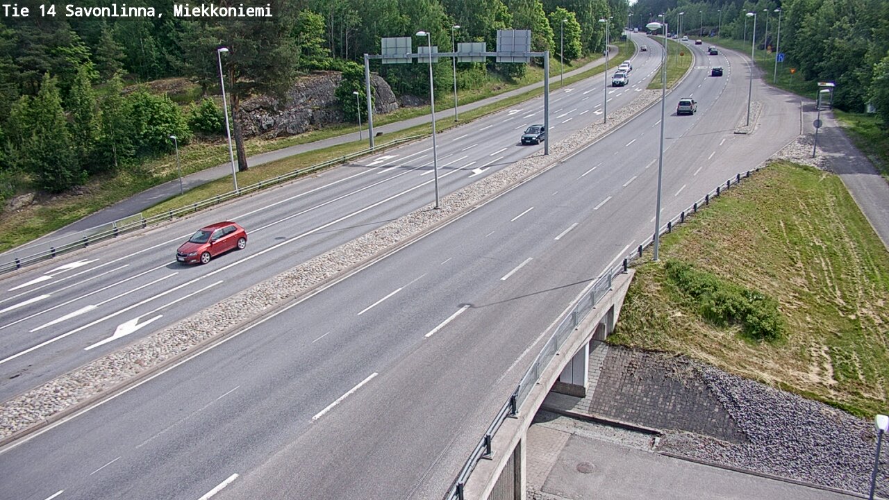 Kelikamerat Kuva Tie 14 Savonlinna, Miekkoniemi, Savonlinna, Etelä-Savo