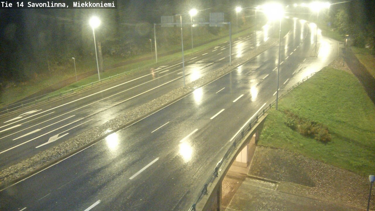 Weather Camera Image Road 14 Savonlinna, Miekkoniemi, Savonlinna, Etelä-Savo