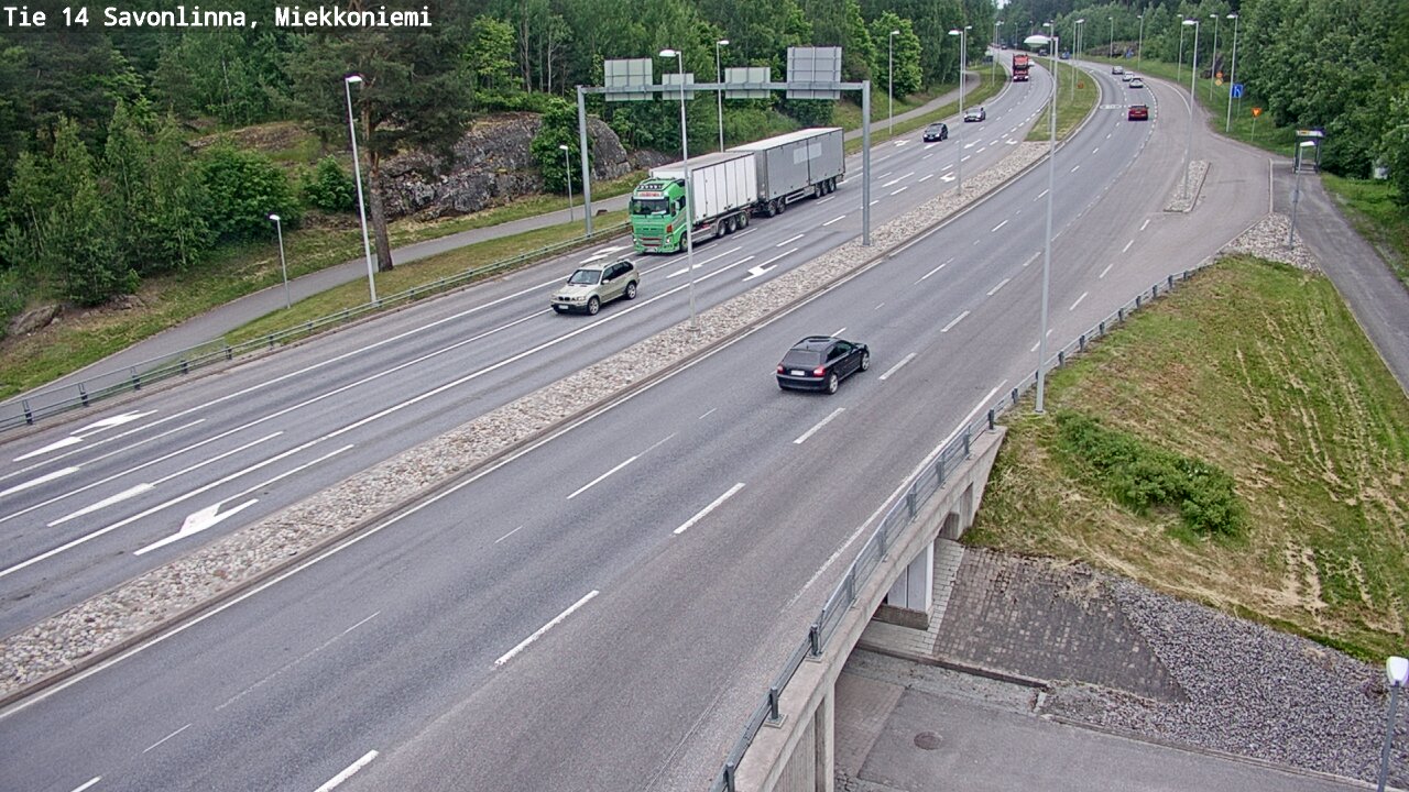 Kelikamerat Kuva Tie 14 Savonlinna, Miekkoniemi, Savonlinna, Etelä-Savo