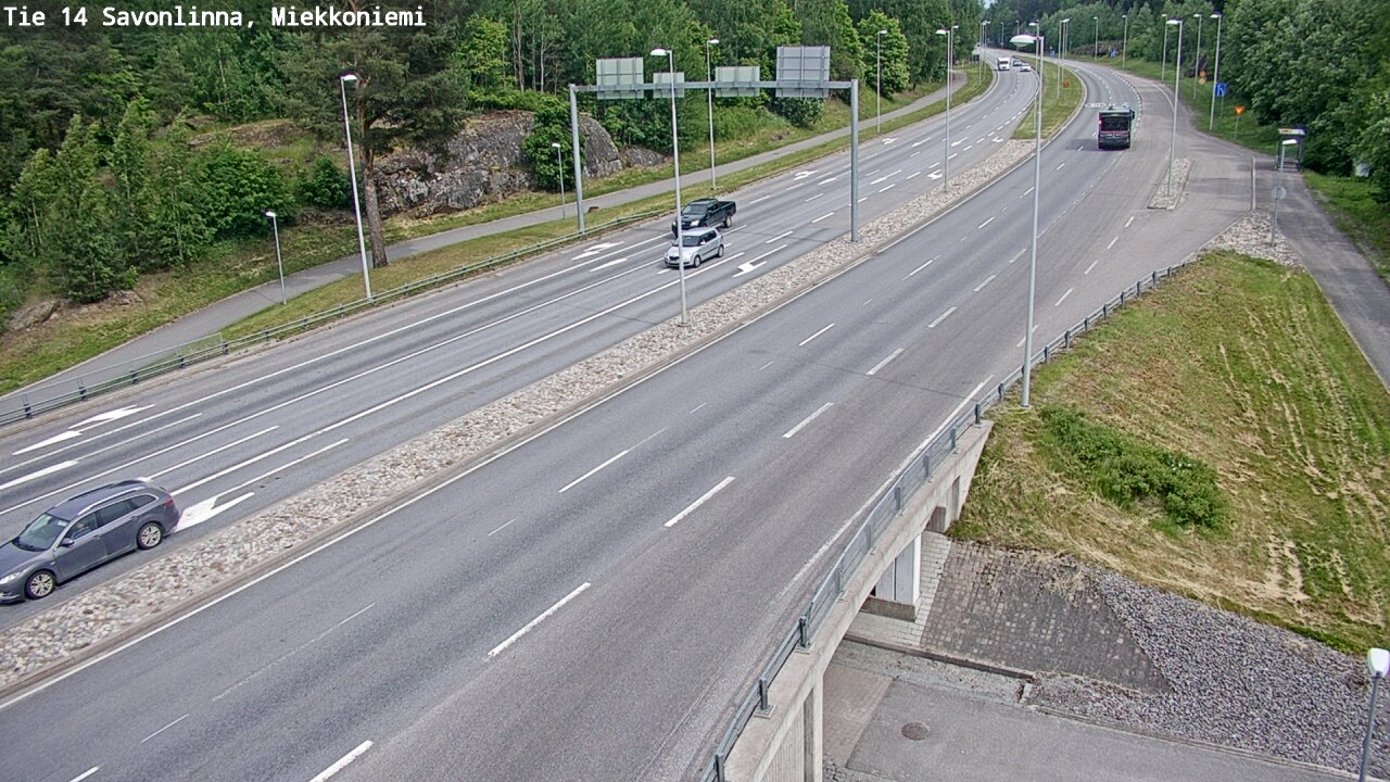 Kelikamerat Kuva Tie 14 Savonlinna, Miekkoniemi, Savonlinna, Etelä-Savo