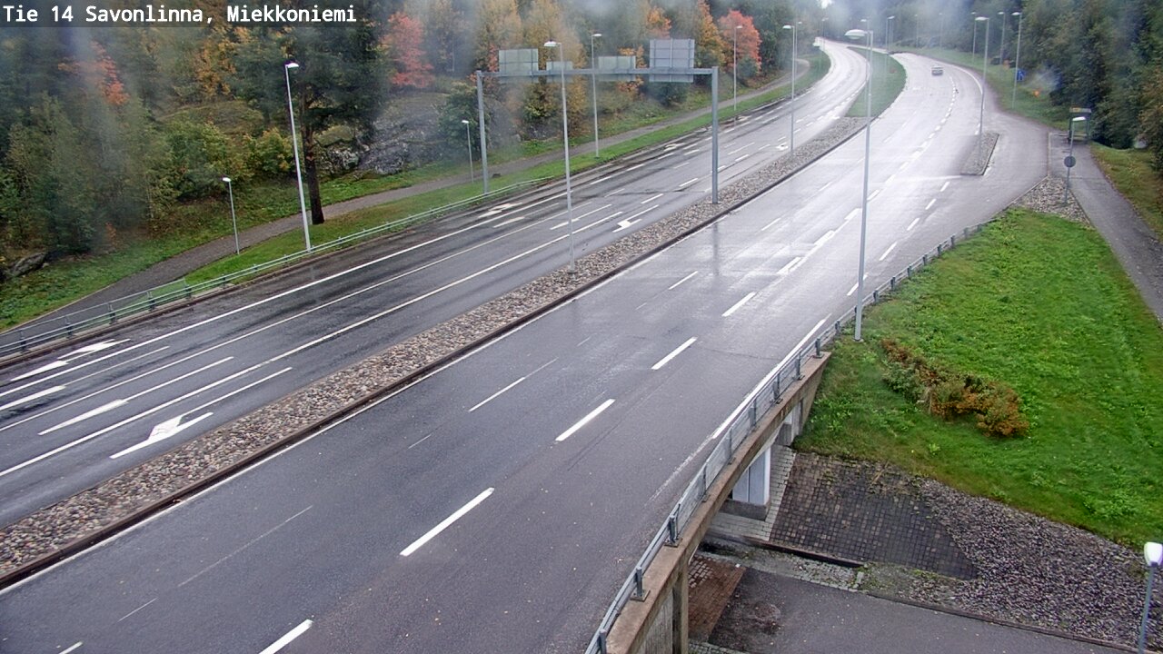 Weather Camera Image Road 14 Savonlinna, Miekkoniemi, Savonlinna, Etelä-Savo