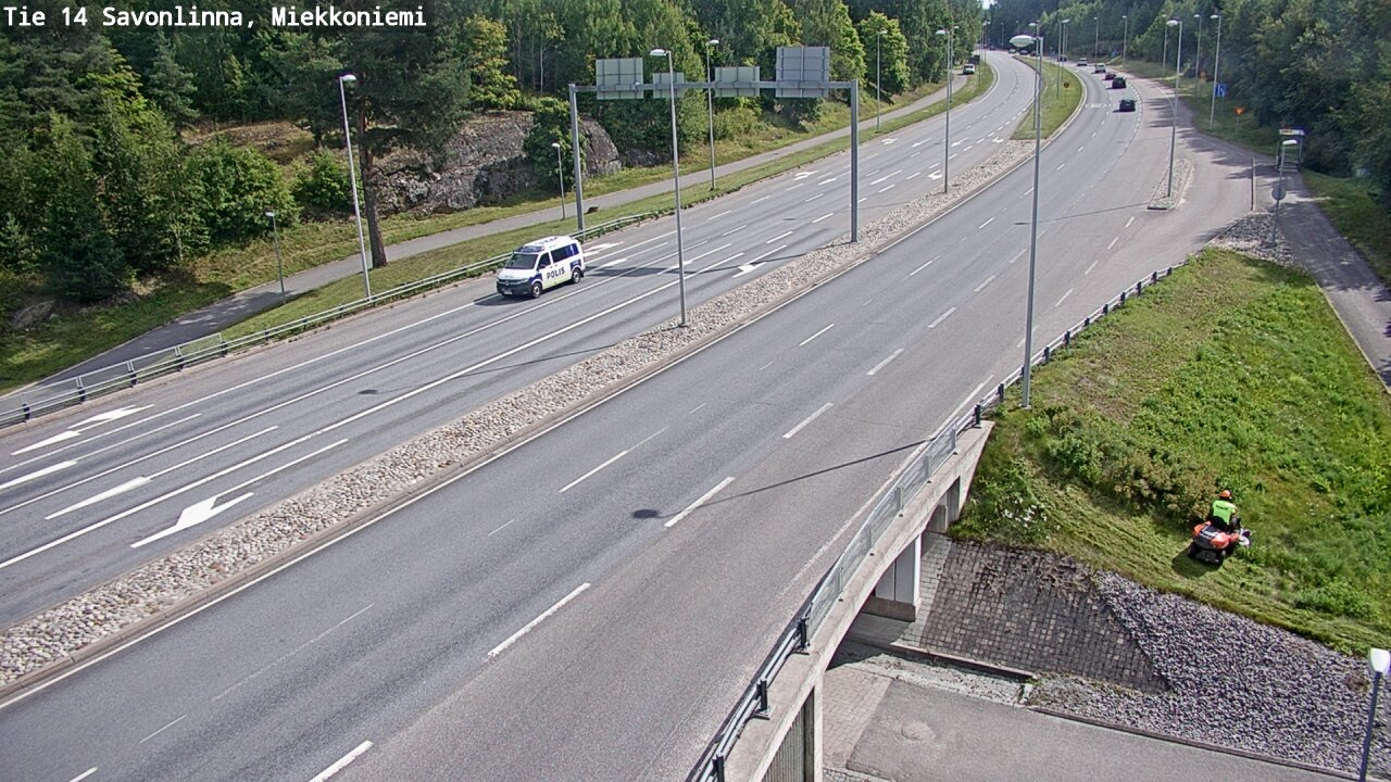Kelikamerat Kuva Tie 14 Savonlinna, Miekkoniemi, Savonlinna, Etelä-Savo