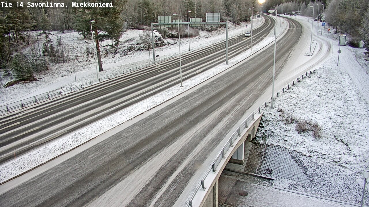 Kelikamerat Kuva Tie 14 Savonlinna, Miekkoniemi, Savonlinna, Etelä-Savo