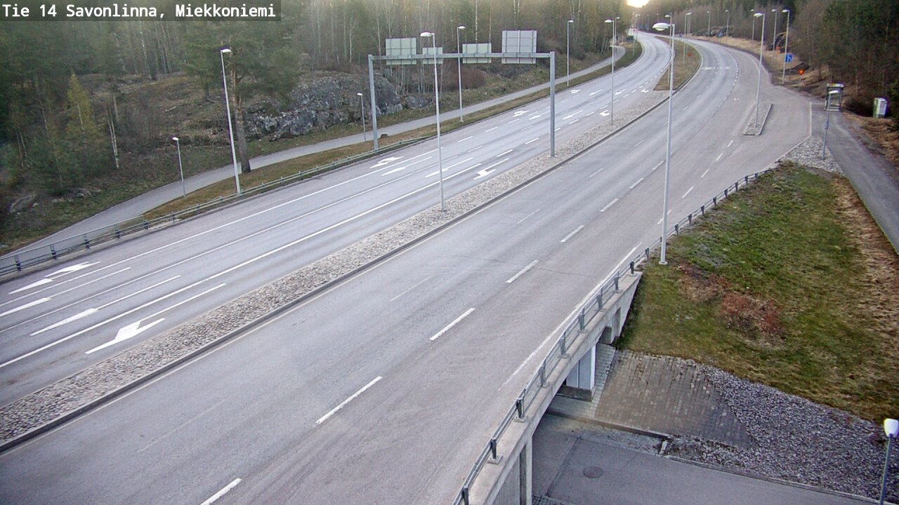 Kelikamerat Kuva Tie 14 Savonlinna, Miekkoniemi, Savonlinna, Etelä-Savo