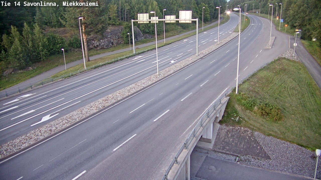 Kelikamerat Kuva Tie 14 Savonlinna, Miekkoniemi, Savonlinna, Etelä-Savo
