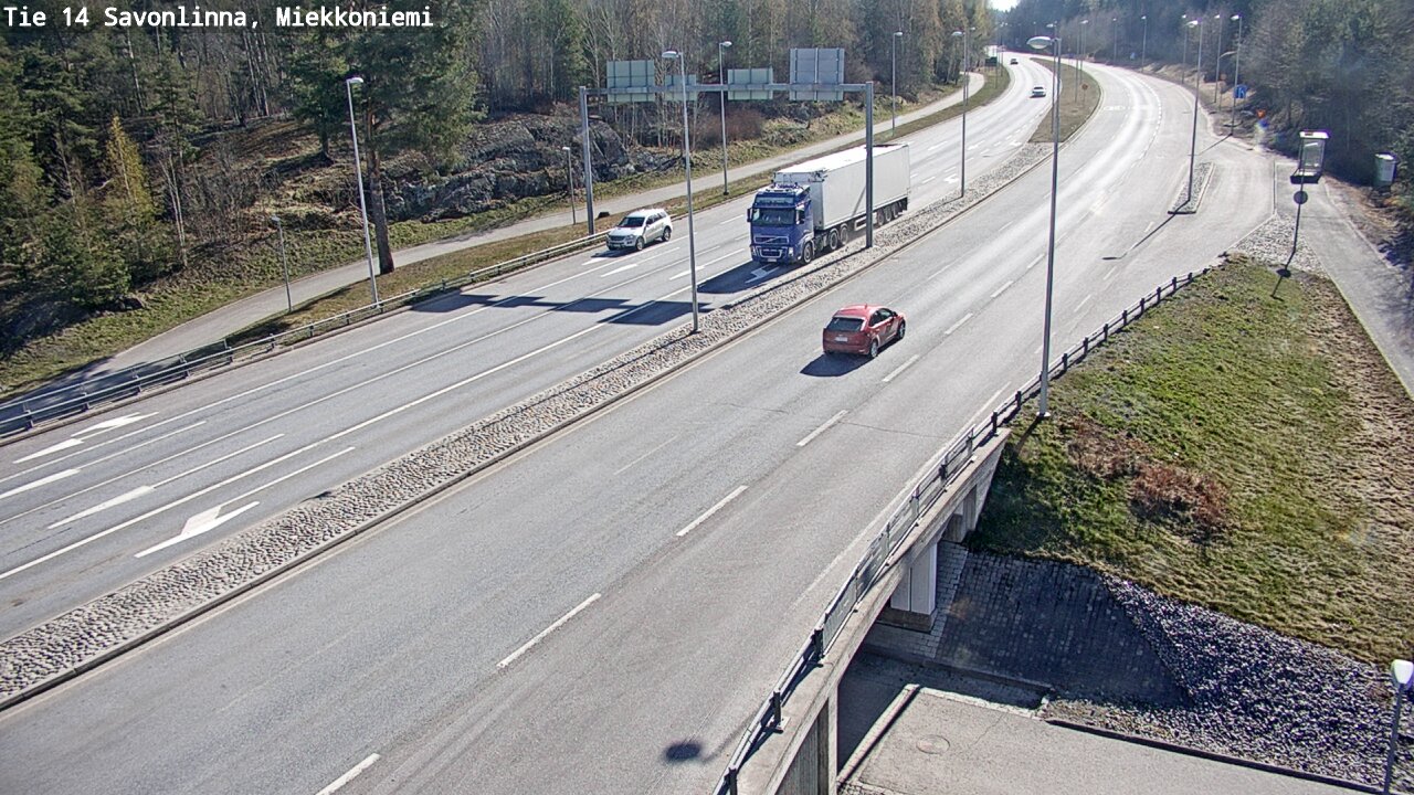 Kelikamerat Kuva Tie 14 Savonlinna, Miekkoniemi, Savonlinna, Etelä-Savo