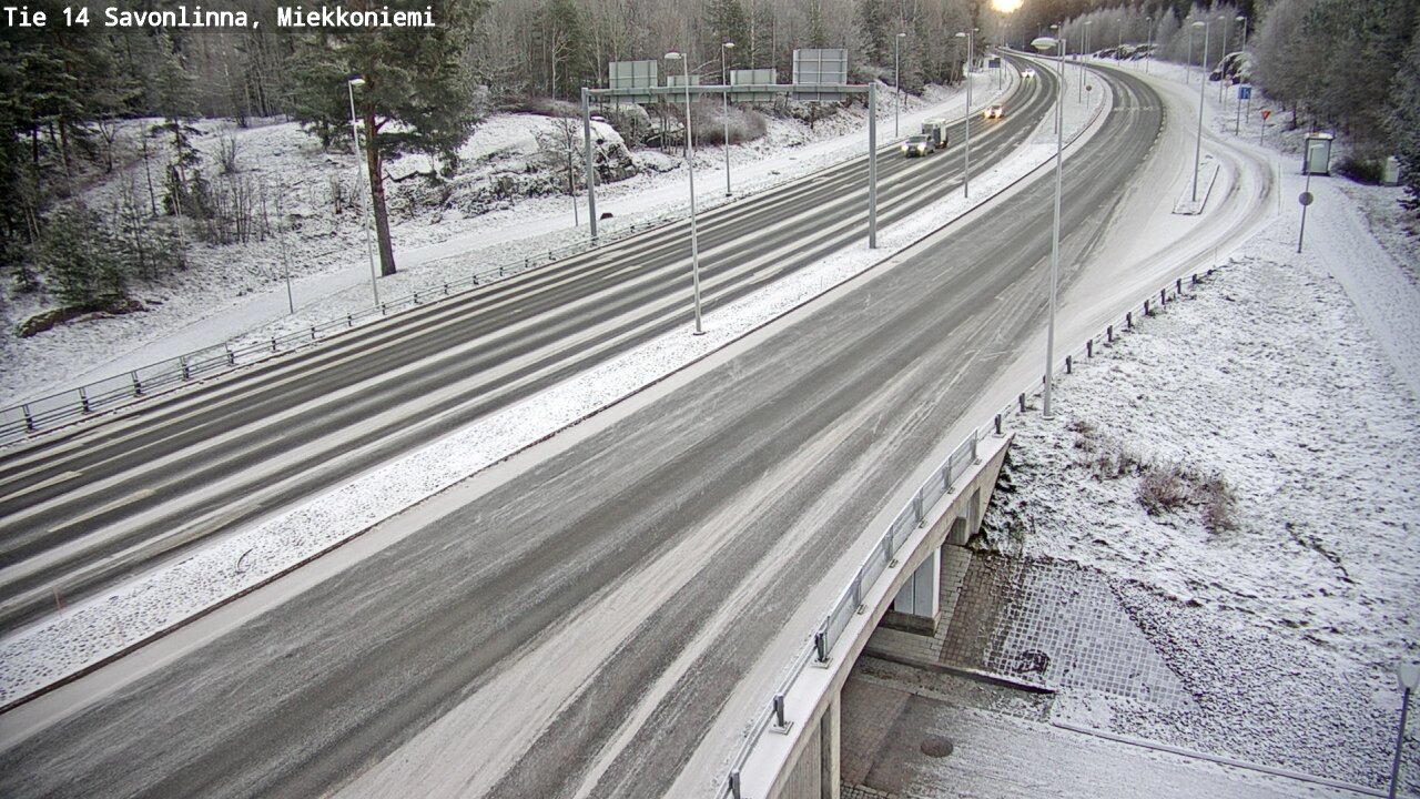 Kelikamerat Kuva Tie 14 Savonlinna, Miekkoniemi, Savonlinna, Etelä-Savo