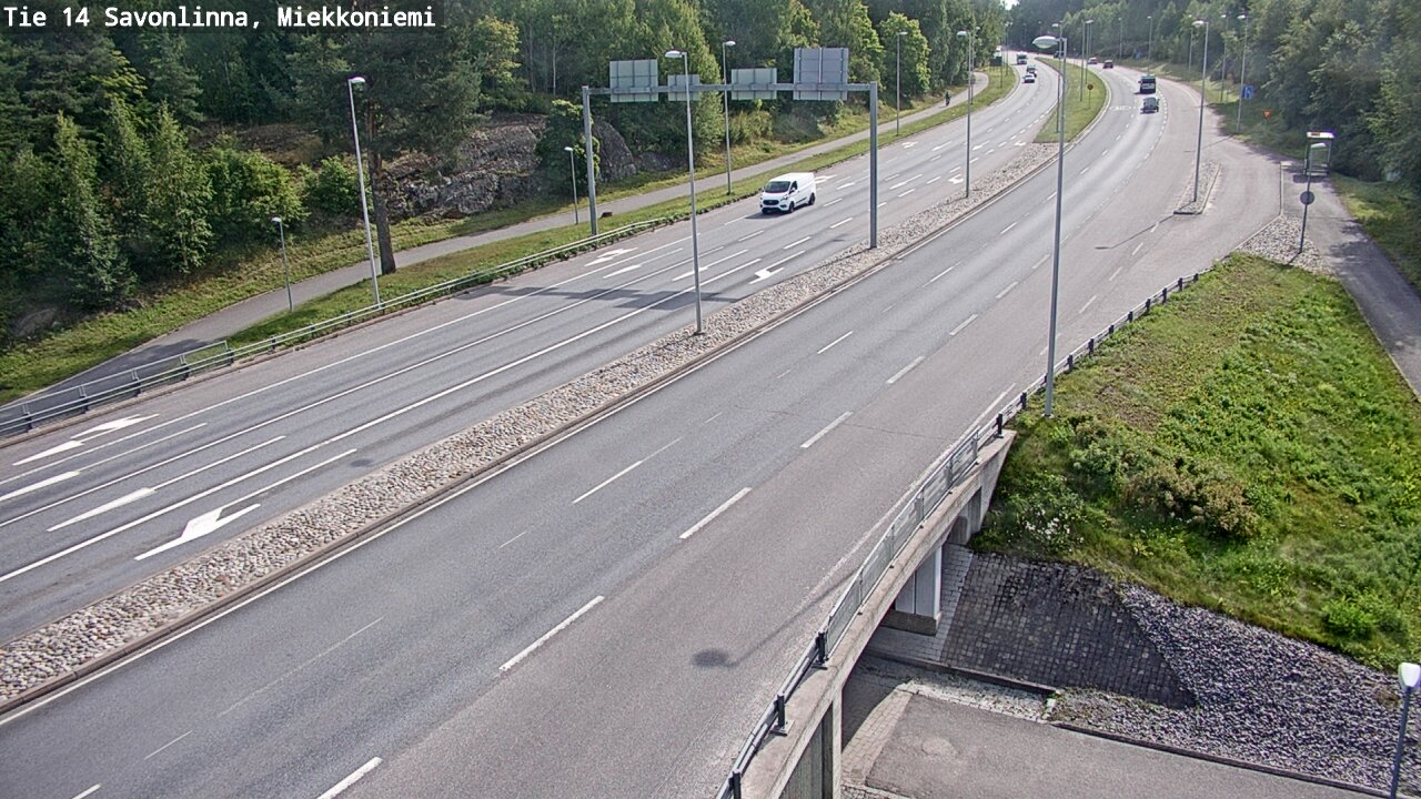 Kelikamerat Kuva Tie 14 Savonlinna, Miekkoniemi, Savonlinna, Etelä-Savo