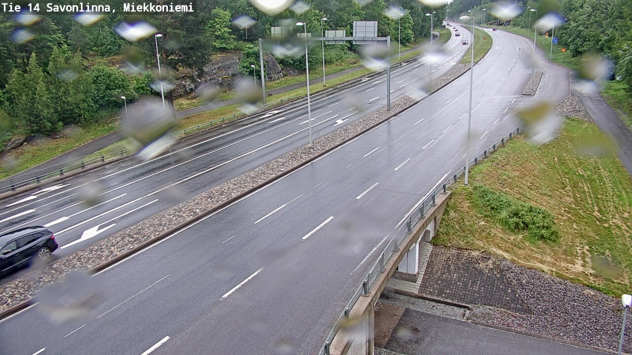 Weather Camera Image Road 14 Savonlinna, Miekkoniemi, Savonlinna, Etelä-Savo