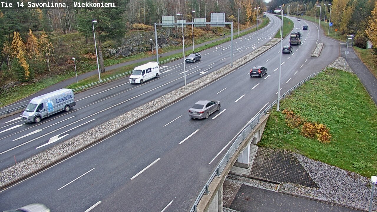 Kelikamerat Kuva Tie 14 Savonlinna, Miekkoniemi, Savonlinna, Etelä-Savo