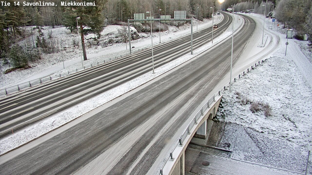 Kelikamerat Kuva Tie 14 Savonlinna, Miekkoniemi, Savonlinna, Etelä-Savo