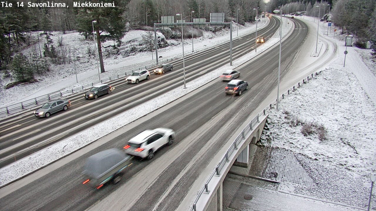 Kelikamerat Kuva Tie 14 Savonlinna, Miekkoniemi, Savonlinna, Etelä-Savo