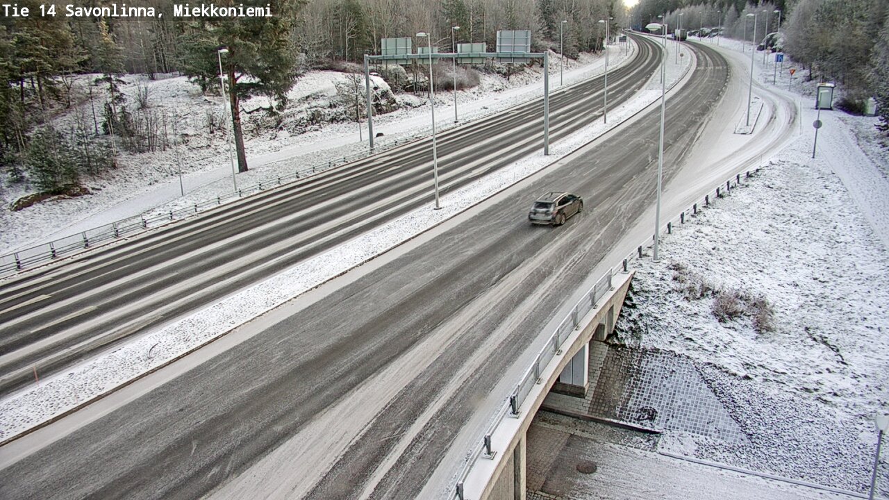 Kelikamerat Kuva Tie 14 Savonlinna, Miekkoniemi, Savonlinna, Etelä-Savo