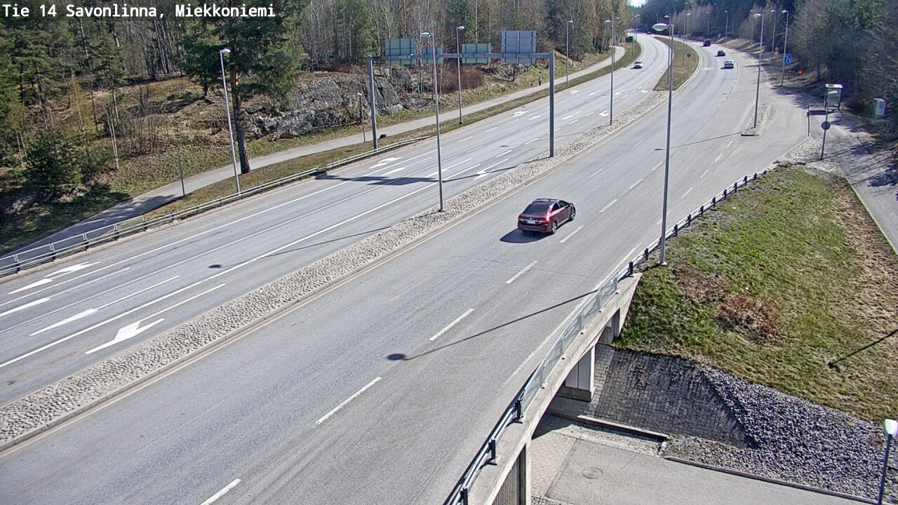 Kelikamerat Kuva Tie 14 Savonlinna, Miekkoniemi, Savonlinna, Etelä-Savo