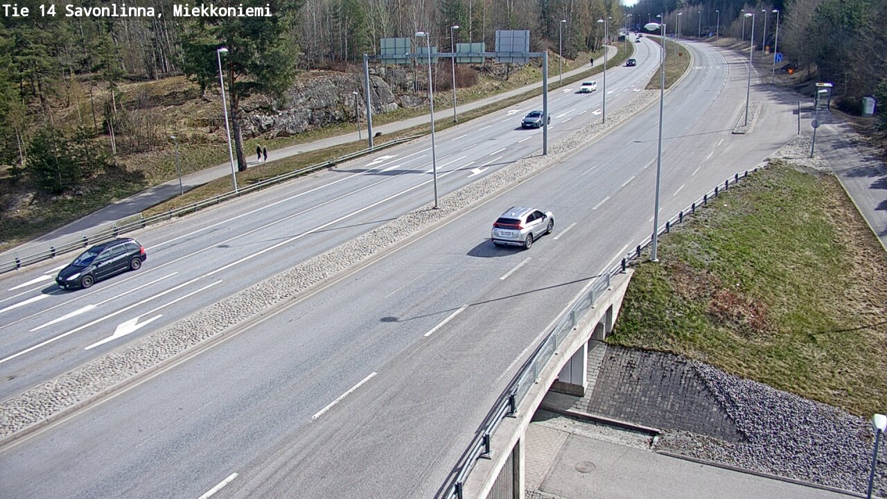 Kelikamerat Kuva Tie 14 Savonlinna, Miekkoniemi, Savonlinna, Etelä-Savo