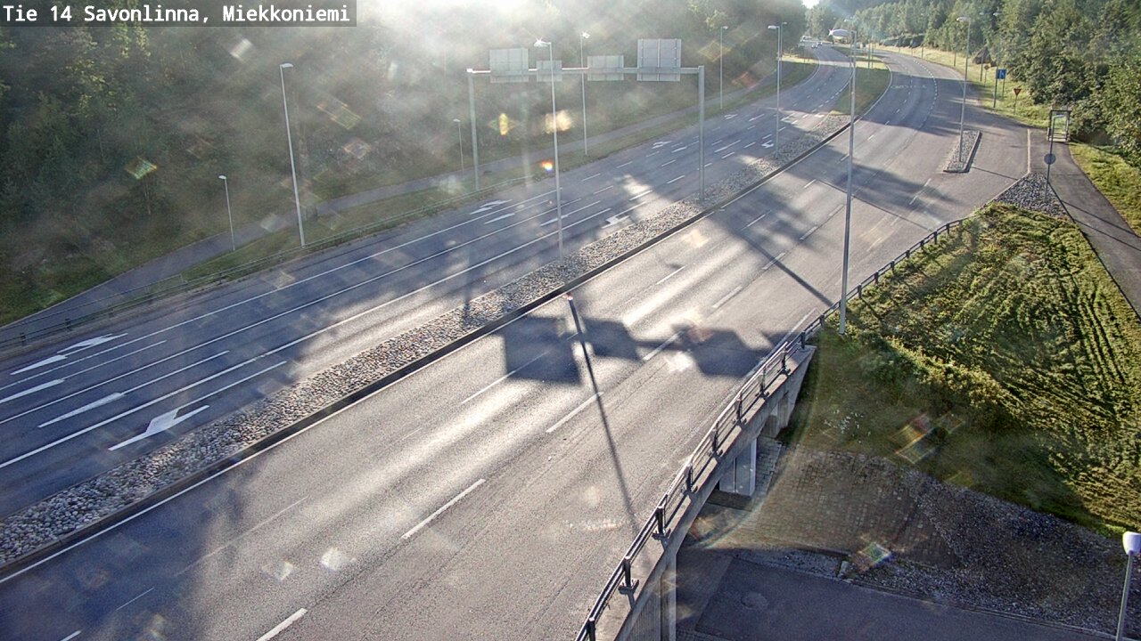 Kelikamerat Kuva Tie 14 Savonlinna, Miekkoniemi, Savonlinna, Etelä-Savo