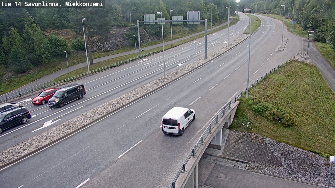 Kelikamerat Kuva Tie 14 Savonlinna, Miekkoniemi, Savonlinna, Etelä-Savo