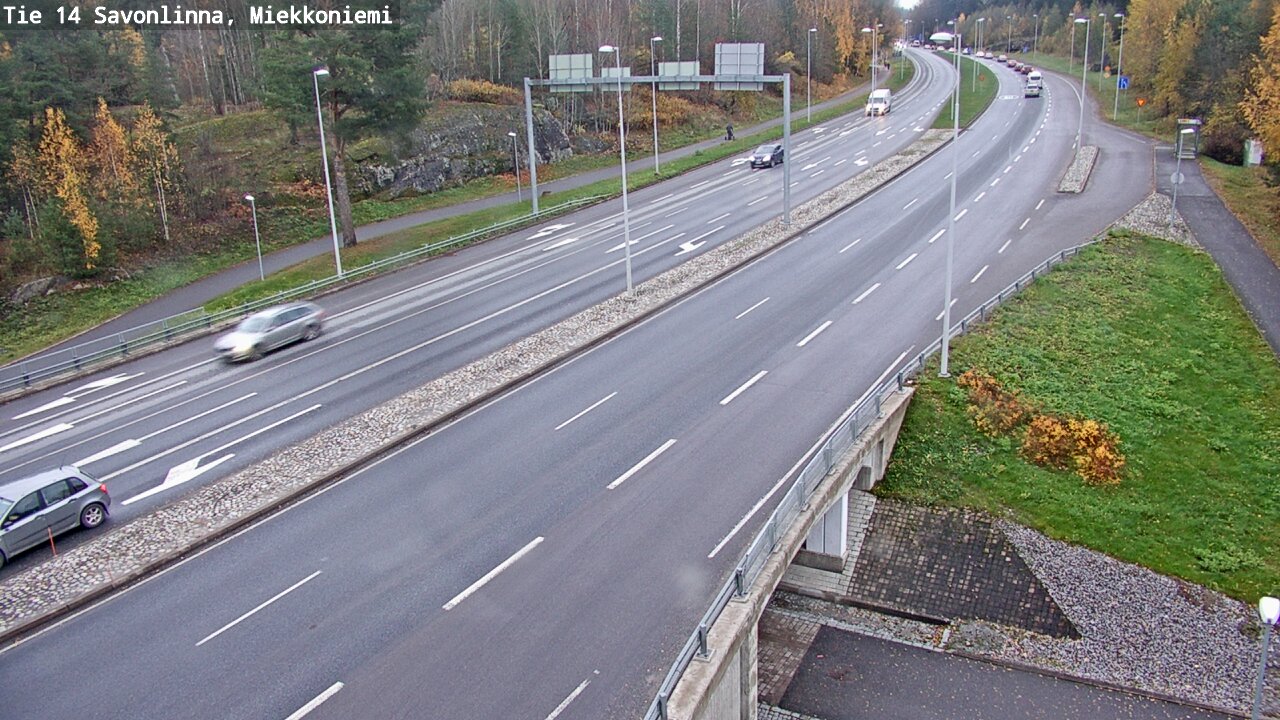 Kelikamerat Kuva Tie 14 Savonlinna, Miekkoniemi, Savonlinna, Etelä-Savo