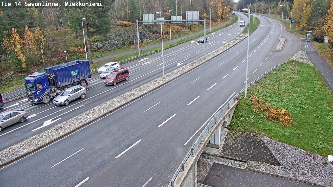 Kelikamerat Kuva Tie 14 Savonlinna, Miekkoniemi, Savonlinna, Etelä-Savo