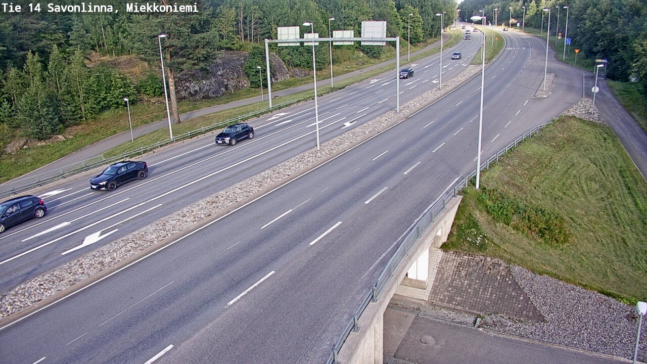 Kelikamerat Kuva Tie 14 Savonlinna, Miekkoniemi, Savonlinna, Etelä-Savo