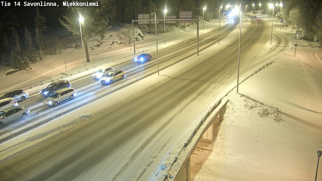 Kelikamerat Kuva Tie 14 Savonlinna, Miekkoniemi, Savonlinna, Etelä-Savo